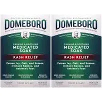 Domeboro Medicated Soak Rash Relief