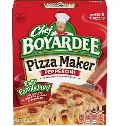 Chef Boyardee Pepperoni Pizza Maker, 31.85 oz, 6 Pack