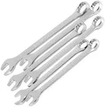 HAKZEON 6 PCS 22-30mm Combination Wrench Set, Professional Metric Combination Wrench Set with 12-Point Design, 15-Degree Offset, Forged and Heat-Treated Chrome Vanadium Steel