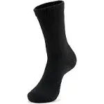 Thorlos Moderate Cushion Crew Diabetic Socks L , Black (Men's)