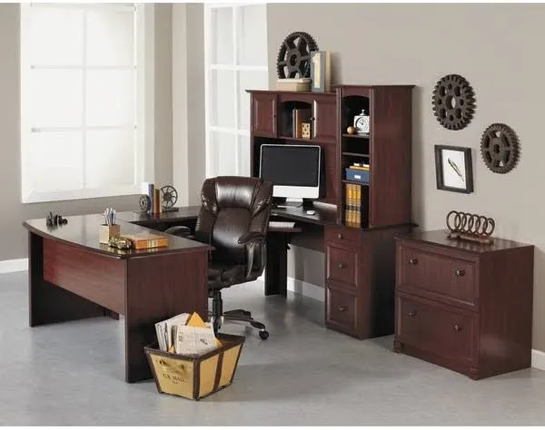 Office Depot Broadstreet U-Shaped Executive Corner Desk