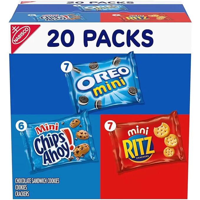 Nabisco Sweet & Savory Mix Variety Pack Oreo Mini Cookies