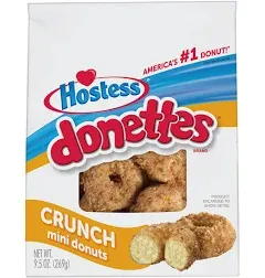 Hostess Crunch Donettes Donuts