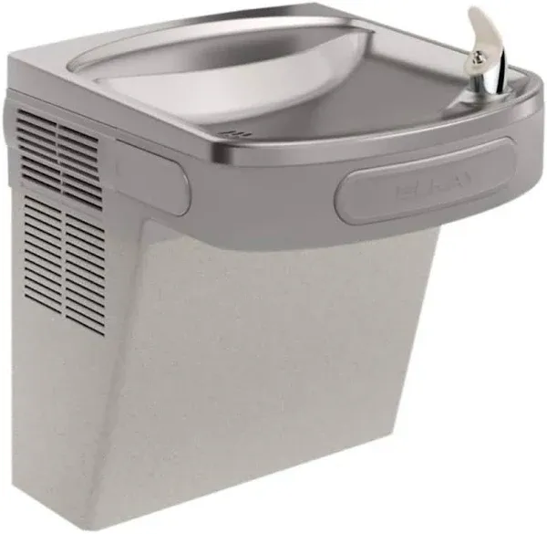 Elkay EZS8L Wall Mount ADA Non-Filtered Cooler, 8 GPH, Light Gray Granite