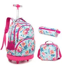 Jasminestar Rolling Kids Backpack