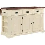 Palisade Kitchen Island - White