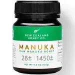 New Zealand Honey Co. Raw Manuka Honey UMF 28+ | MGO 1450+ 4.4 oz, Size: 4.4 oz | 125g