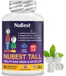 Helps Kids Grow - NuBest Tall Kids 60 Chewables - Multivitamins For Kids Age 2-9