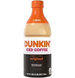 Dunkin Iced Coffee Original