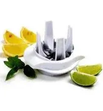 RCP Lemon/Lime Slicer, to Garnish Food Drink - Stainless Steel Lime Cutter