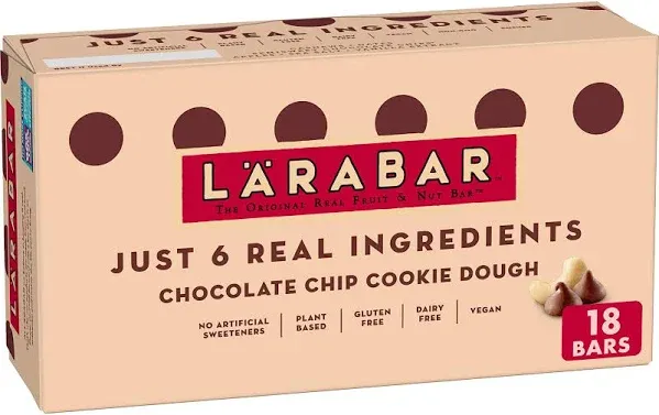 Larabar Chocolate Chip Cookie Dough Gluten Free Fruit & Nut Bar