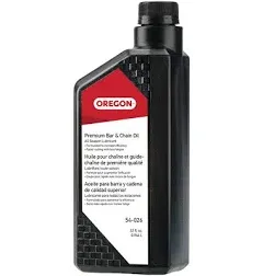 Oregon 54-026 Premium Bar and Chain Oil and Lubricant for Chainsaws, 1 Quart Bot