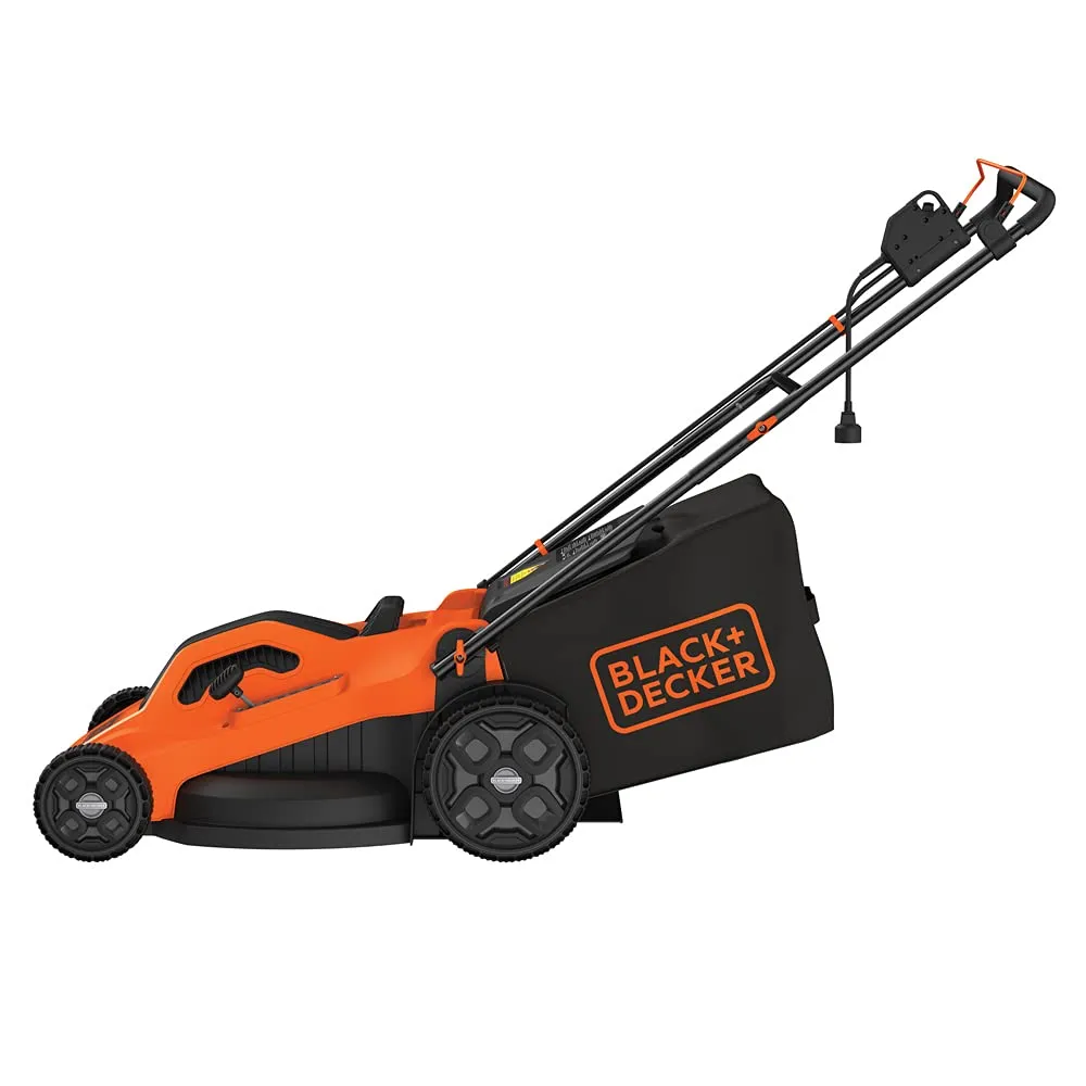 Black+Decker Electric Lawn Mower 13 A 120 V 20 in W Cutting Winged Blade 20 in L Cord