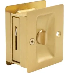 Stone Harbor Hardware Premium Square Pocket Door Lock