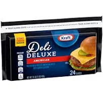 Kraft Deli Deluxe American Cheese Slices