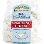 Belgioioso Snacking Cheese, Fresh Mozzarella - 6 pack, 1 oz packages