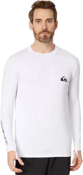 Quiksilver Everyday LS Surf Shirt - White - New