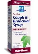 Nature's Way Boericke & Tafel Daytime Cough & Bronchial Syrup, Cough Suppressant & Expectorant, Non-Drowsy, 8 Fl. Oz