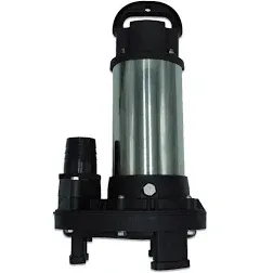 Half OFF Ponds Piranha Series 5,500 GPH Direct Drive Submersible Pump for Water Gardens, Ponds and Waterfalls