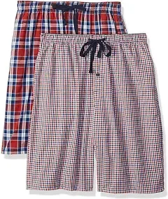 Hanes Men&#039;s 2-Pack Woven Pajama Short