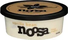 Noosa Yoghurt Vanilla Bean 8 Ounce Size - 12 Per Case.