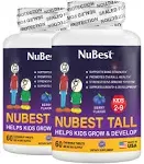 NuBest Tall Kids - Helps Kids Grow & Develop Healthily - Immunity & Bone Strength Support - Toddlers Vitamins & Kids Vitamins For Age 2 To 9-60