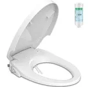 Toilet Bidet Seat, Non-Electric Bidet Toilet Seat Swash seat with Adjustable ...