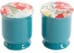 The Pioneer Woman Vintage Floral Ceramic Salt and Pepper Shaker Set