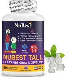 NuBest Tall Kids Multivitamins