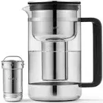 Aarke Purifier Water Filter Pitcher: Stainless Steel 7 Cups