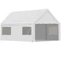 10 ft. x 20 ft. Portable Vehicle Carport