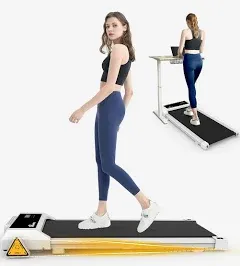 Treadmills for Home LED Display Wireless Remote Compact Slim Design No Installation Required, 365LBS Capacity