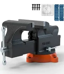 VEVOR 6" Bench Vise with Anvil