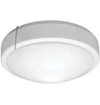 Hampton Bay Universal Ceiling Fan Light Kit -11&#034; Diameter. Threaded-White Finish