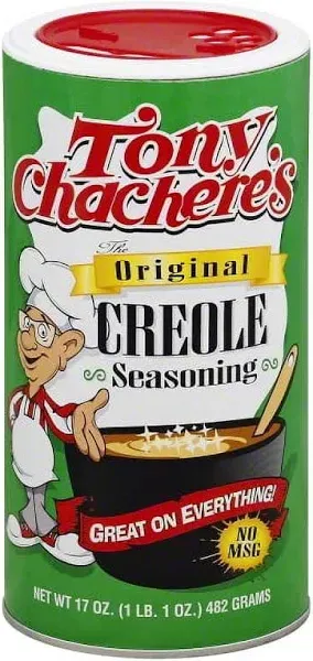 TONY CHACHERE'S: Creole No Salt Seasoning Blend, 5 oz