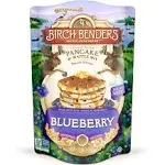 Blueberry Pancake and Waffle Mix by Birch Benders, Made with Real Blue