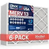 BNX TruFilter Air Filter Merv 13 Made IN USA