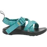 Chaco Kids' Z/1 Ecotread Sandal - 10 - Clip Aqua