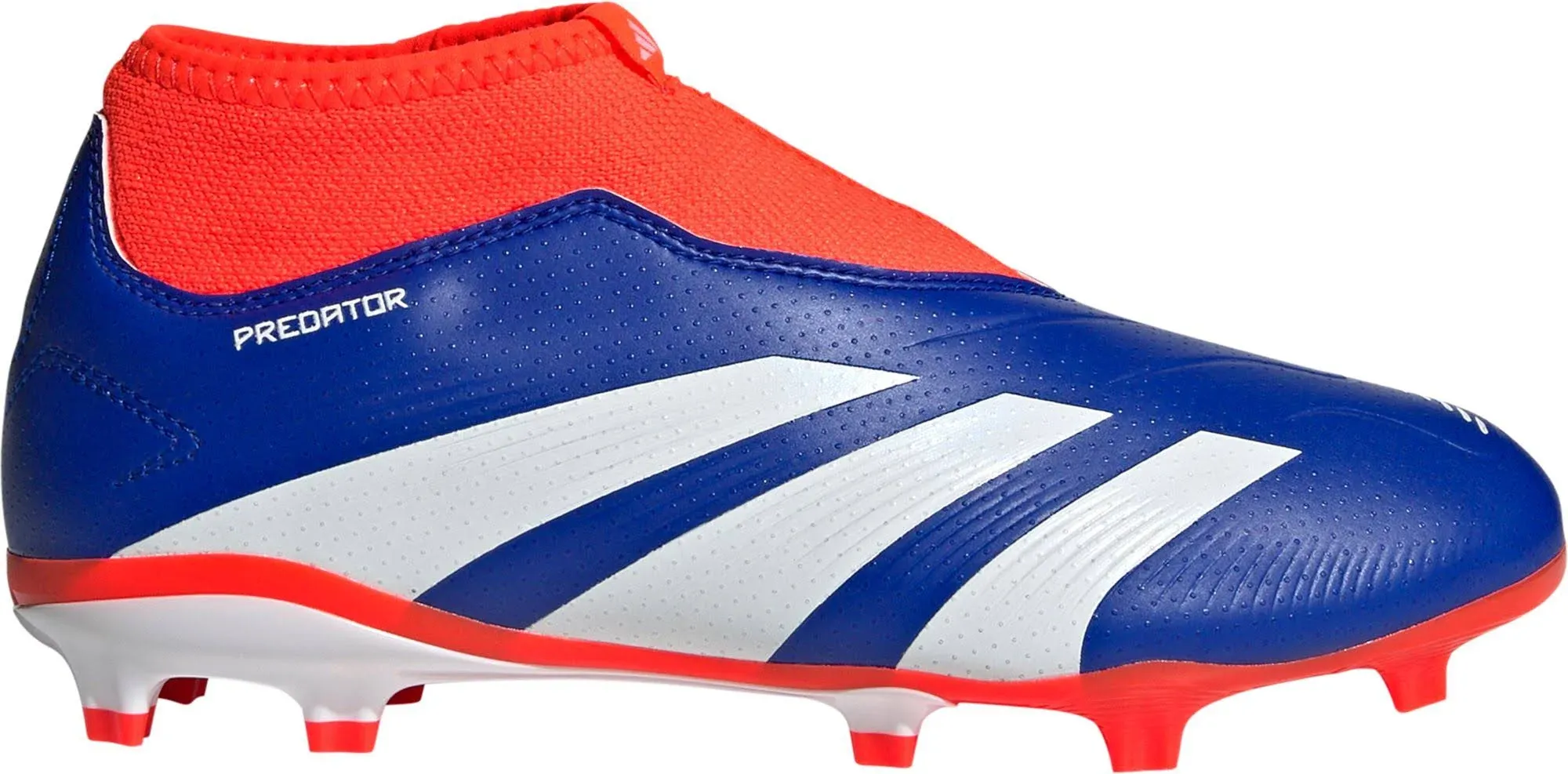 Adidas Kids Predator League Laceless Firm Ground Soccer Cleats