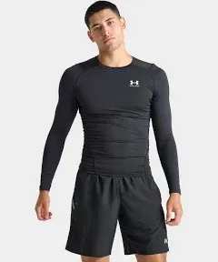 Under Armour Men&#039;s HeatGear Long Sleeve Top, Blue