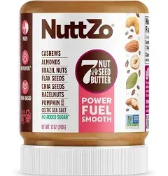 Nuttzo Power Fuel Smooth 7 Nut & Seed Butter