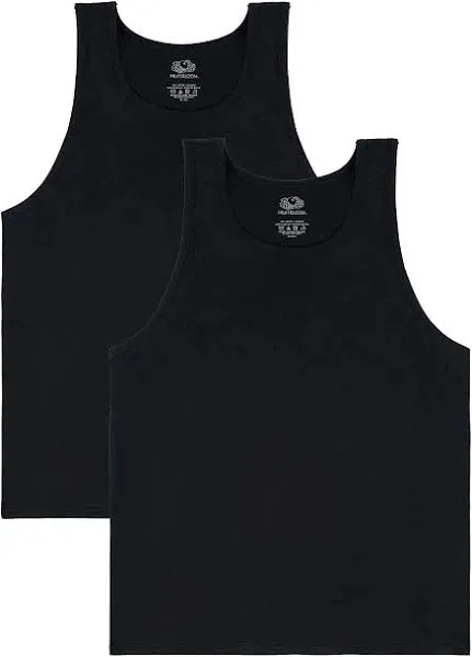 Fruit of the Loom Men s EverSoft Tank Tops 2 Pack