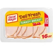 Oscar Mayer Deli Fresh Mesquite Turkey Breast Family Size (16 oz)