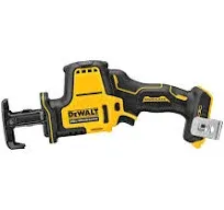 DEWALT ATOMIC 20V MAX* Reciprocating Saw, One-Handed, Cordless, Tool Only (DCS369B)