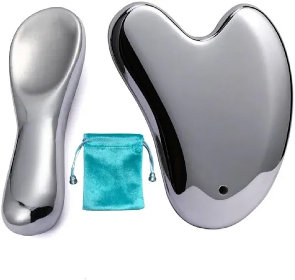 Terahertz Stone Gua Sha Set Facial Tools Massager Scraping Tool