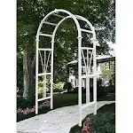 New England Arbors Wellington Vinyl Arbor