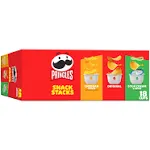 Pringles Variety Pack Potato Crisps Chips, Lunch Snacks, 18 Count, Size: 12.9 oz, Other