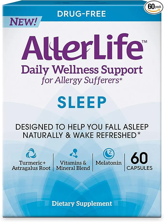 AllerLife Daily Wellness Support Sleep Capsules