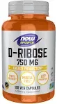 Now Foods, D-Ribose 750 mg 120