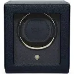 Wolf Cub Navy Watch Winder with Cover